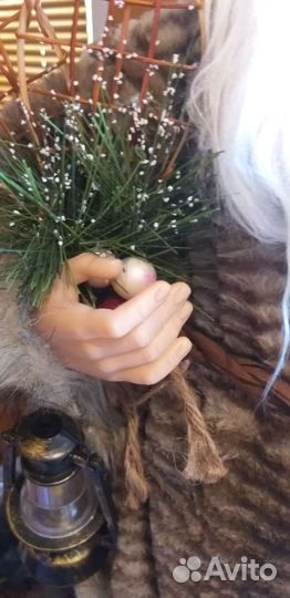 Санта клаус новый 62 см