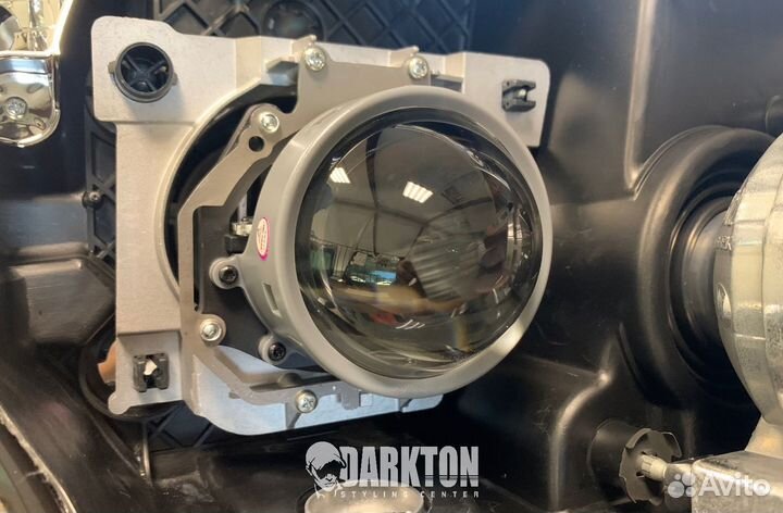 Светодиодные Bi-led линзы. Продажа и установка