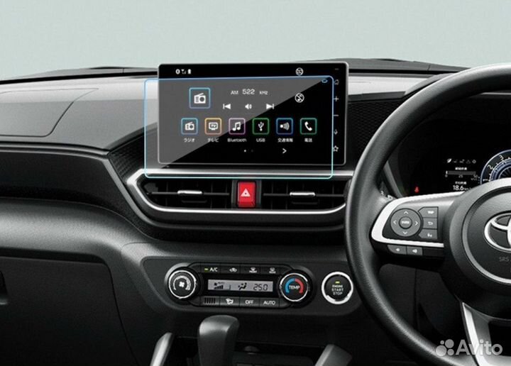 Toyota raize защита мультимедиа