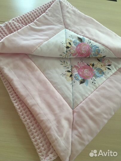 Одеяло плед 110х115 см