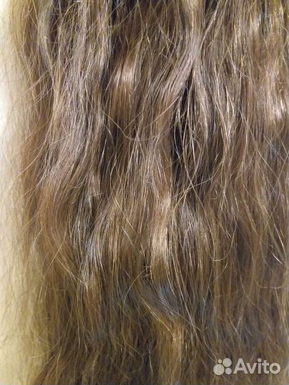 Шиньон из натуральных волос 60см