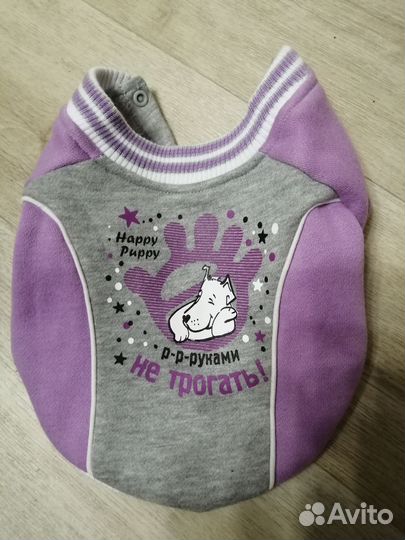Кофта для маленькой собаки новая