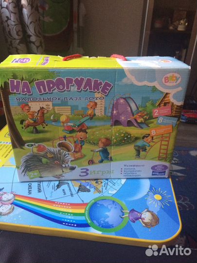 Развивающие макси пазлы-лото