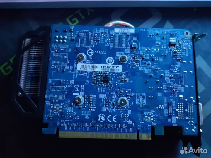 Видеокарта Gigabytes gtx 750 ti