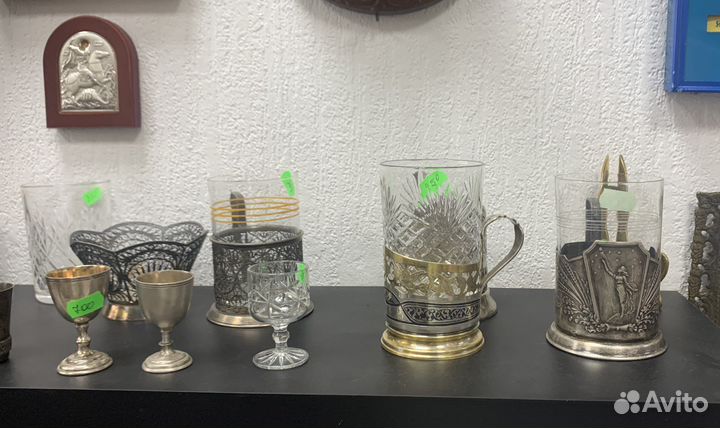 Большой быбор Советских подстаканников