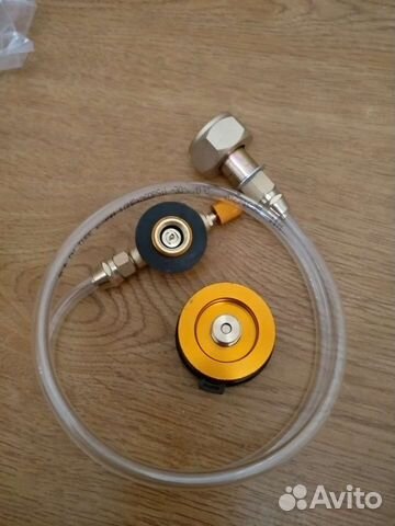 Переходник для заправки газового баллона