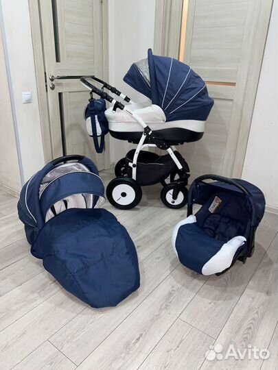 Коляска индиго 3/1