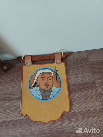 Картины на коже. Монголия