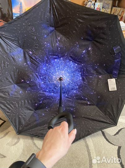 Зонт новый трость