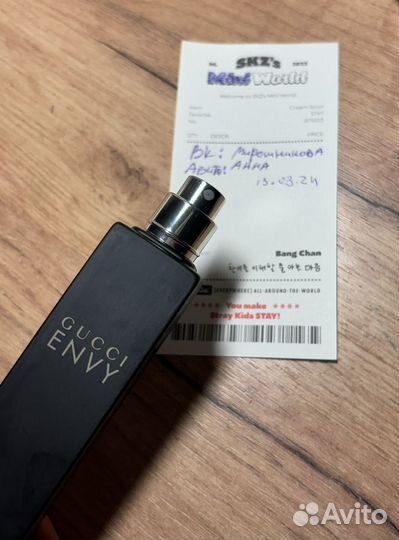 Gucci envy духи 50ml 1997 года