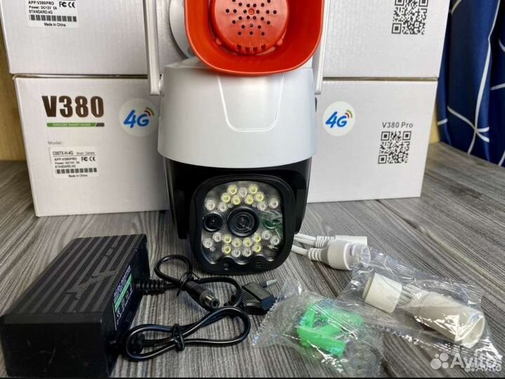 4G камера видеонаблюдения с сим.картой