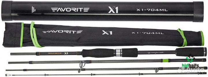 Travel спиннинги (четырех-частные)