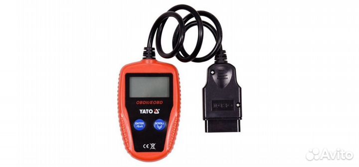 Автосканер OBD2/eobd Yato