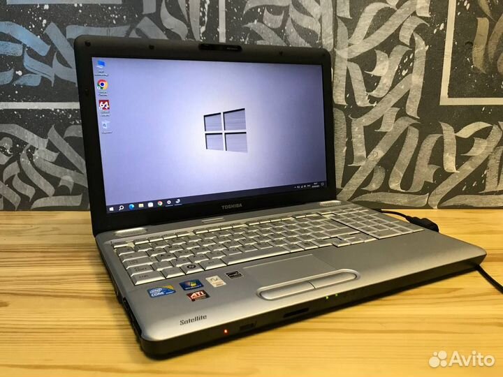 Надежный ноутбук Toshiba Intel/SSD