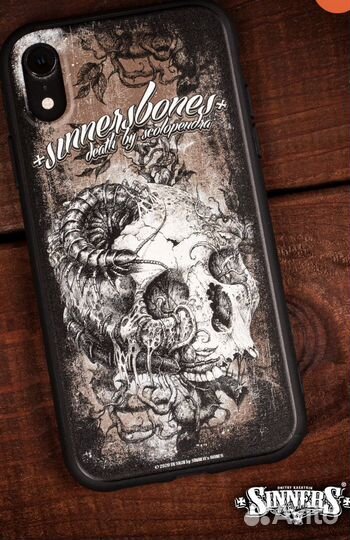 Чехлы для iPhone от sinner's bones