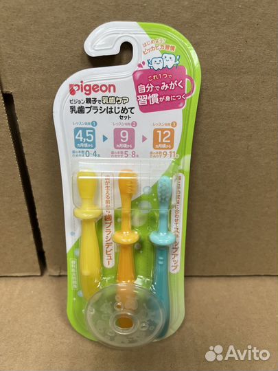 Щетка зубная Pigeon с 4,5 мес до 18 месяцев