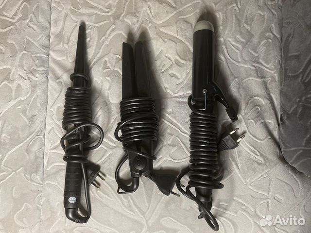 Набор для укладки волос (утюжок и две плойки)