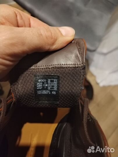 Ботинки туфли Ecco 46