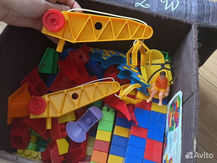 Конструктор 4 вида, кубики