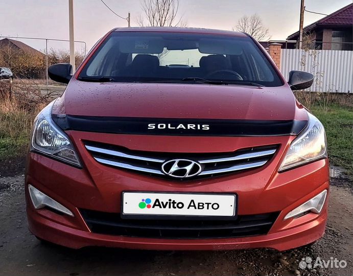 Hyundai Solaris 1.4 МТ, 2015, 130 000 км