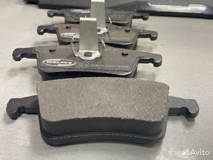 Колодки тормозные задние volvo s60 s70 xc90 s80