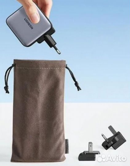 Зарядное устройство ugreen CD296 Nexode 65W USB-A