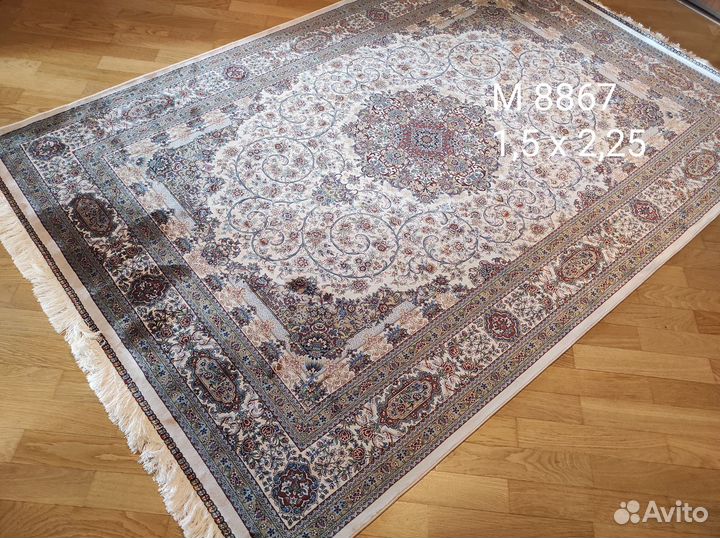 Ковер Иран Бамбуковый шелк 1/5 на 2/25 м