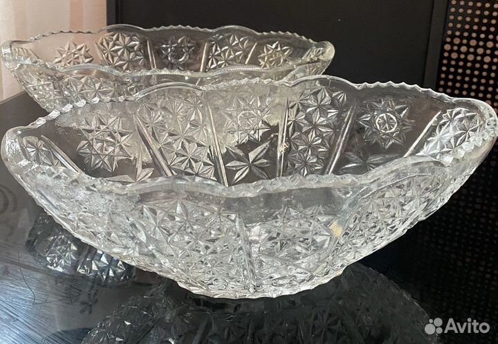 Хрустальная ваза