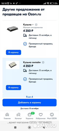 Мешки для пылососов Фильтр на Karcher