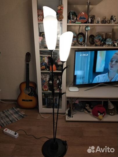 Торшер напольный бу