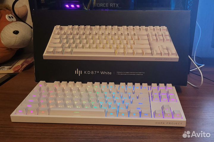 Клавиатура Dark Project KD87A White
