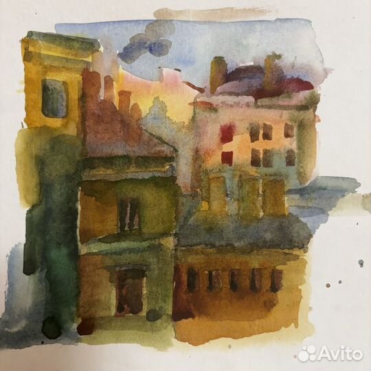 Акварельные этюды