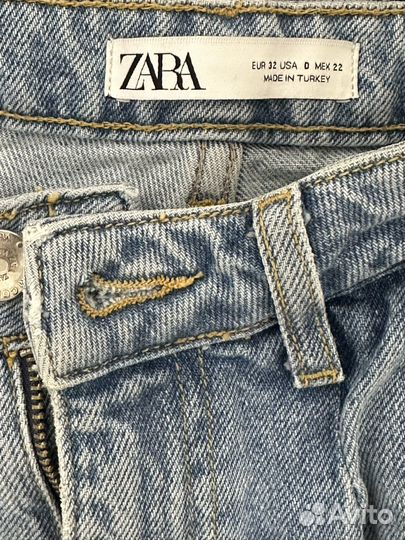 Джинсы багги zara женские