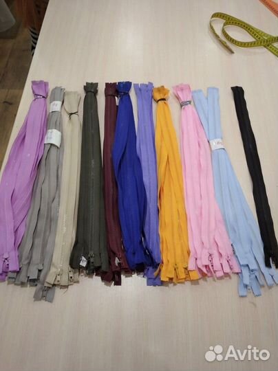 Молнии тракторные и потайные