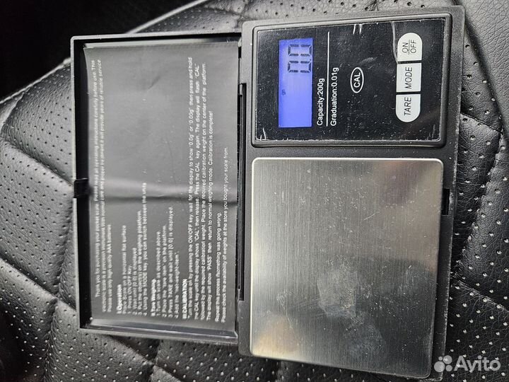 Карманные весы ювелирные