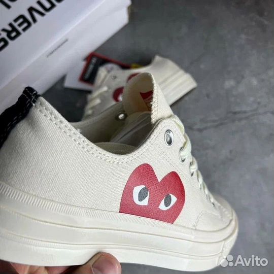 Кеды Converse play comme des garcons