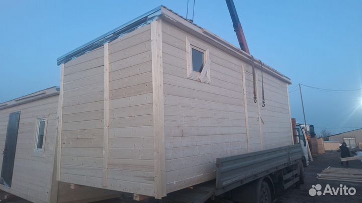 Бытовка и хозблок с окнами и дверями