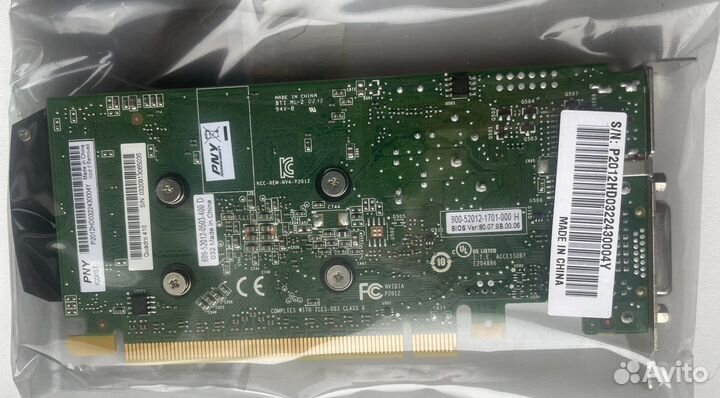 Видео карта PNY Quadro 410