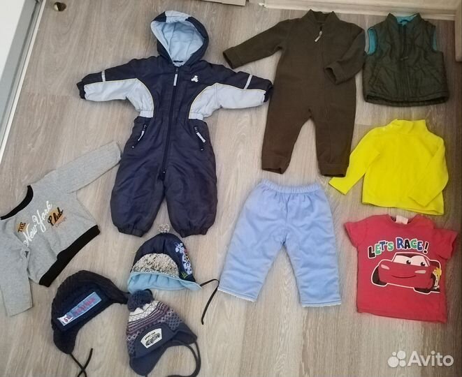 Детские вещи пакетом на мальчика 80-86