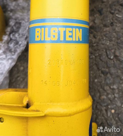 Стойки Bilstein на Subaru impreza WRX STI