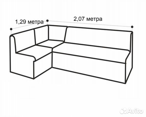 Кухонный уголок со спальным местом Верона (новый)