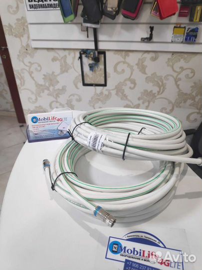 Кабельная сборка с F разъемами 10м