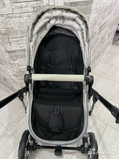 Коляска 2 в 1 luxmom экокожа