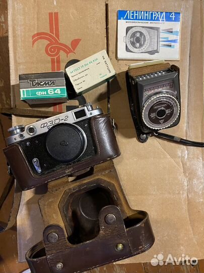 Плёночный фотоаппарат фэд-2