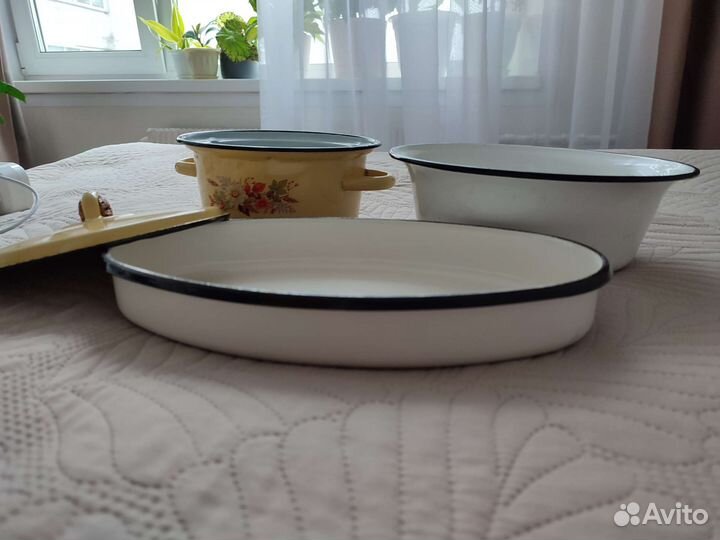 Посуда эмалированная