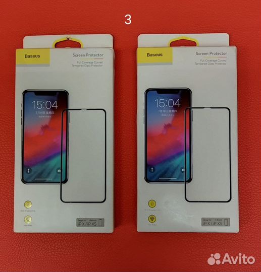 Защитное стекло на iPhone 7/8 и Х/Xs