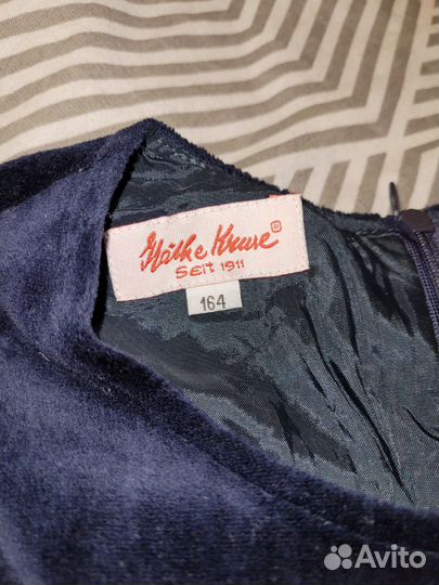 Бархатное платье Kathe Kruse