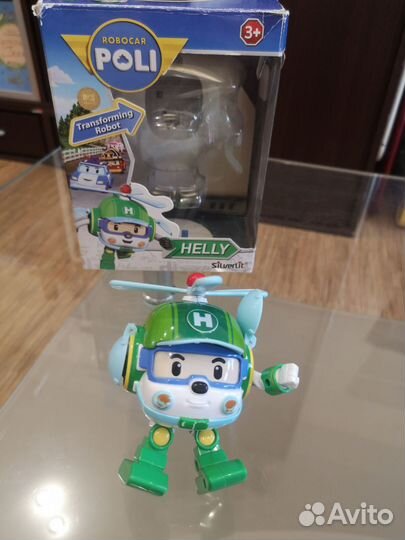 Робокар полли хэлли баки рой эмбер трансформеры
