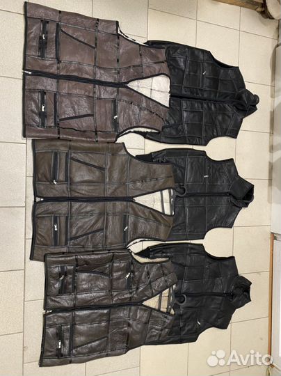 Жилет кожанный Хабаровск