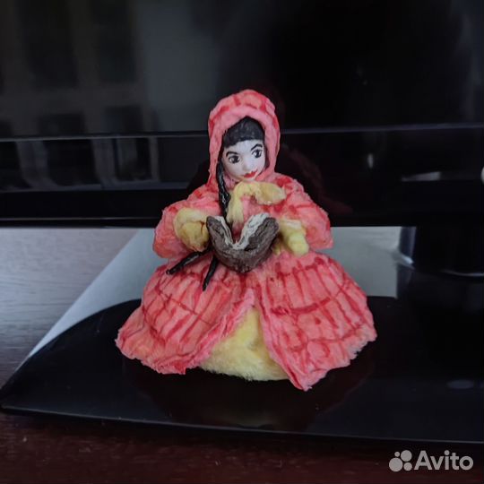 Ватные елочные игрушки